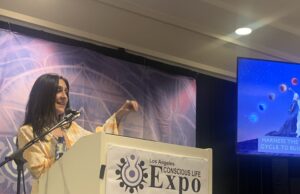 Alejandra Valenzuela at the 22nd annual Conscious Life Expo