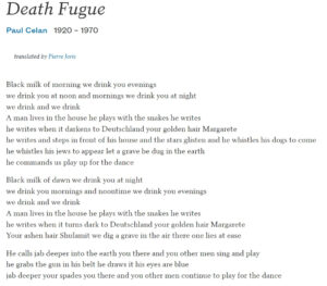 death fugue