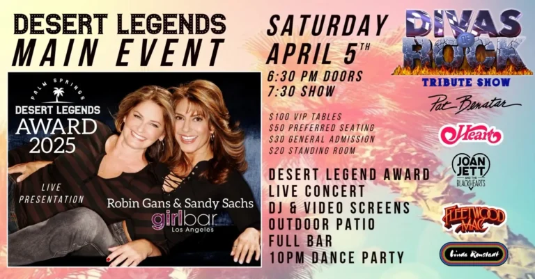 Divas of Rock: A Night you will Remember at Desert Legends