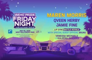 The City of West Hollywood announces that Maren Morris will headline WeHo Pride Presents Friday Night at OUTLOUD on May 30!