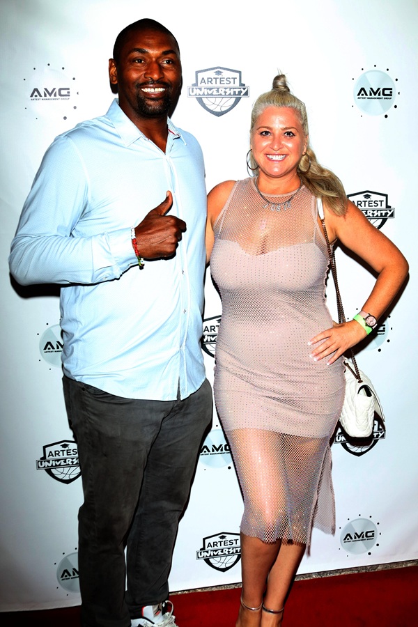 Ron Artest & Josie Goldberg