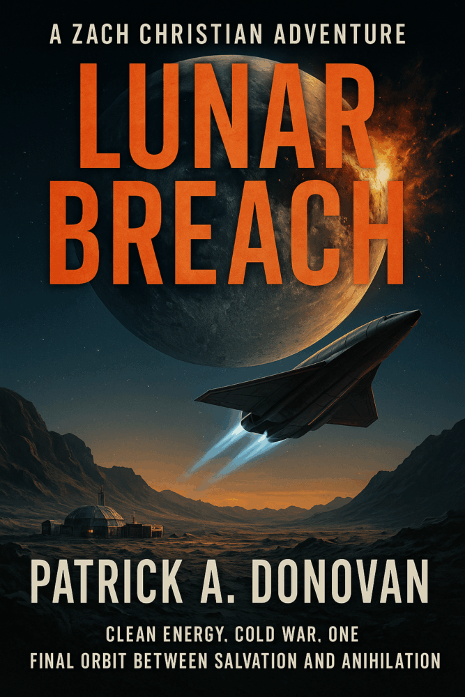 Lunar Breach cover art - © Patrick Donovan - 2025