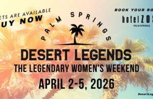 A few spots still available Desert Legends Golf Tournament Returns to Palm Springs April 3 Benefiting the L-Fund