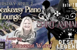Tonight: Roxanna Ward Brings Sultry Speakeasy Vibes to Desert Legends 2026 Tickets still available