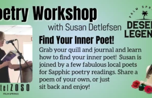 Desert Legends 2026: Dr. Susan Detlefsen Brings Sapphic Poetry, Inspiration, and Community to Palm Springs