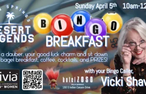 Get your tickets now to Laugh, Sip, and Win Big: Vickie Shaw Brings Bingo Brunch Magic to Desert Legends 2026