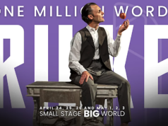 ONE MILLION WORDS – RILKE at the Sierra Madre Playhouse