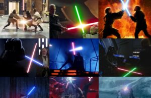 TOP FIVE STAR WARS LIGHTSABER DUELS