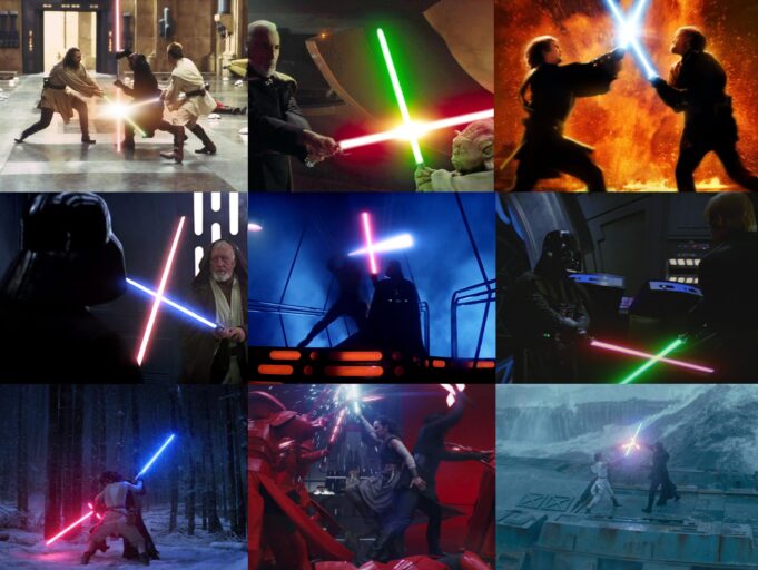 TOP FIVE STAR WARS LIGHTSABER DUELS