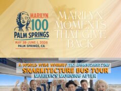 Shann Carr Brings Marilyn, Mischief, and Queer Palm Springs History to the Road with “SNARKitecture” Bus Tour