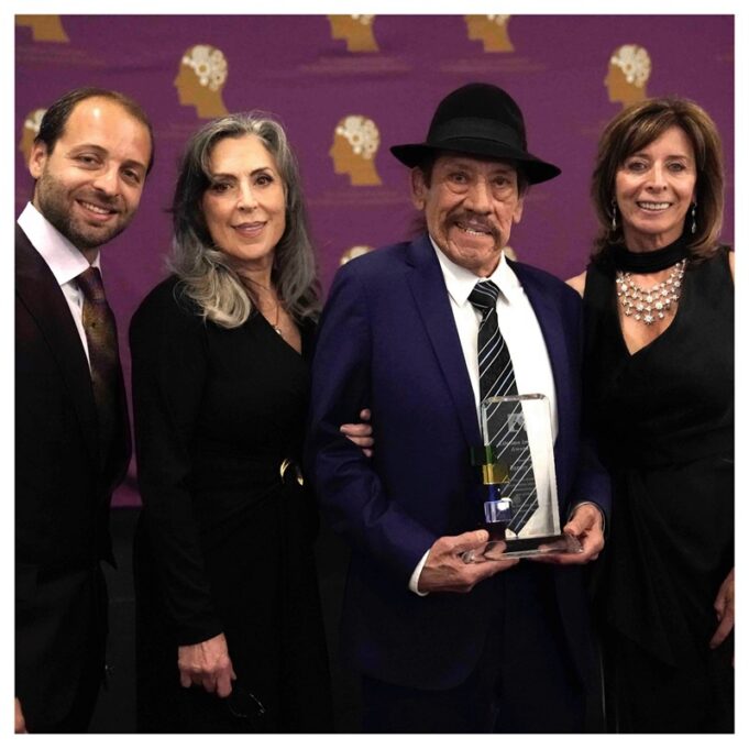 Actor Danny Trejo, honored among others at The Jonathan Foundation’s 12th Annual Spring Fundraiser, celebrated his Birthday with his family