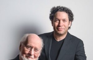 John Williams Salutes Gustavo Dudamel and the LA Phil Musicians with a Final Flourish John Williams and Gustavo Dudamel