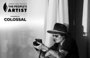JOHNNY DEPP SHARES HIS ART WITH THE PEOPLE
