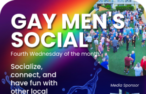 LGBTQ Community Invited to June Gay Men’s Social at Eight4Nine