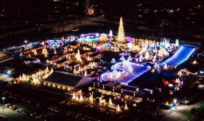 ENCHANT LA RETURNS TO SANTA ANITA PARK WITH NEW WORLD’S LARGEST CHRISTMAS LIGHT MAZE