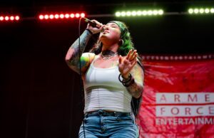 Allie Colleen Celebrates America’s 250th Anniversary Performing for U.S. Troops at Naval Station Guantanamo Bay