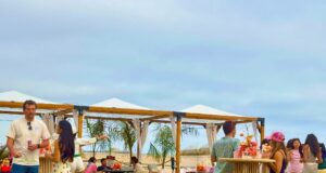 Hampton Water Rosé Day Pink Beach Bash in Santa Monica