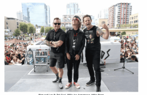 Green Day Surprises Comic-Con Fans With Rooftop Performance for NIMRODS
