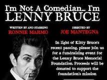 Ronnie Marmo to Honor Kitty Bruce with Special Lenny Bruce Memorial Benefit Performance