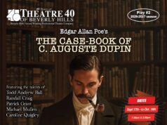 Before Sherlock Holmes, C. Auguste Dupin set the standard. Now Theatre 40 brings him to the stage