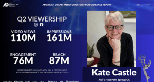 Kate Castle Brings the Heart of Palm Springs to American Dream TV