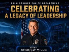 TODAY: Palm Springs Says Farewell to Chief Andy Mills