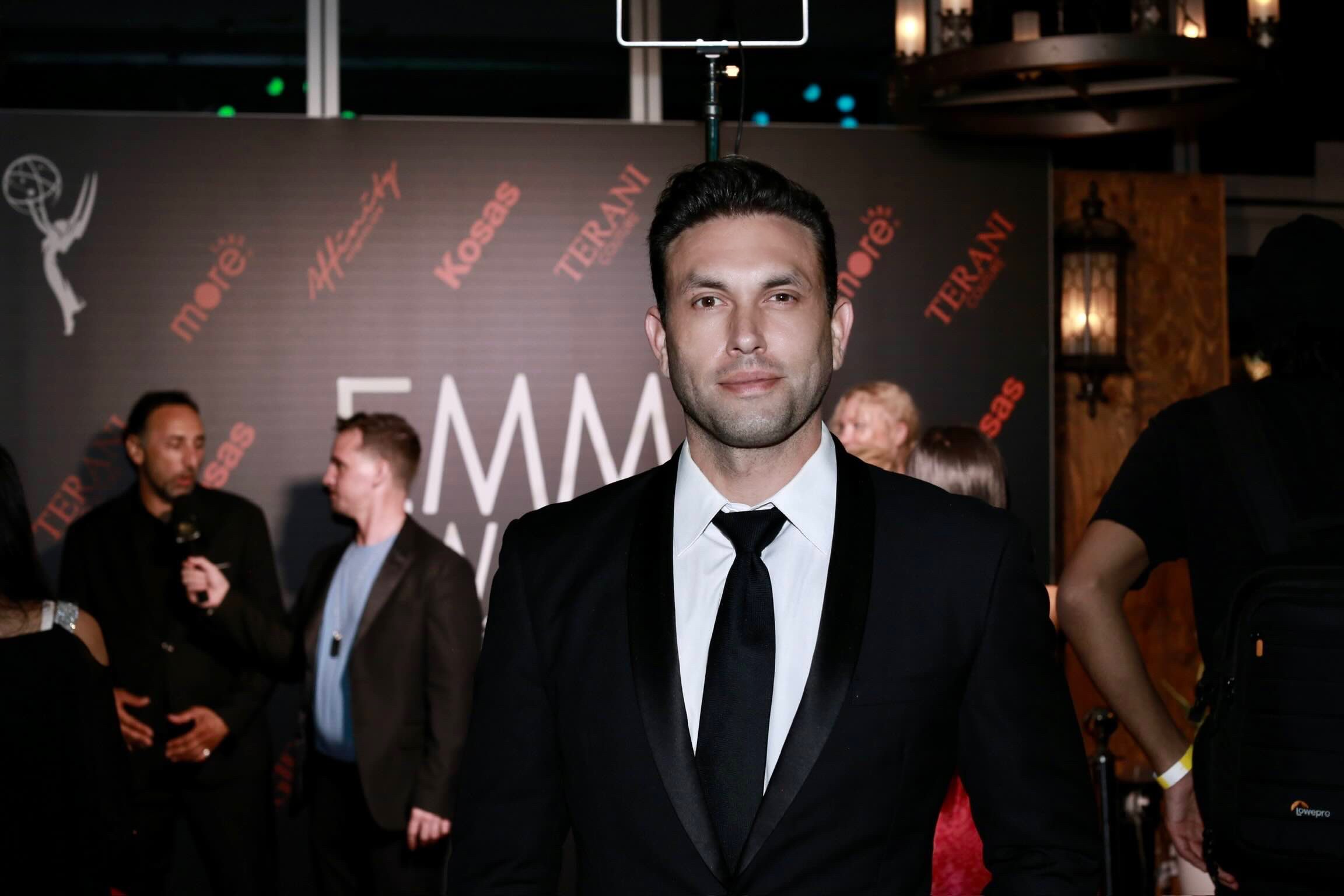 The Hollywood Times contributor Cameron Knight covers the Emmy Awards after-party at Level 8 in Downtown Los Angeles. Photo by Lan Bui