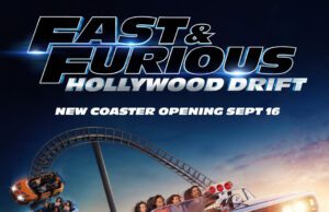 Fast & Furious: Hollywood Drift roller coaster opens September 16 at Universal Studios Hollywood