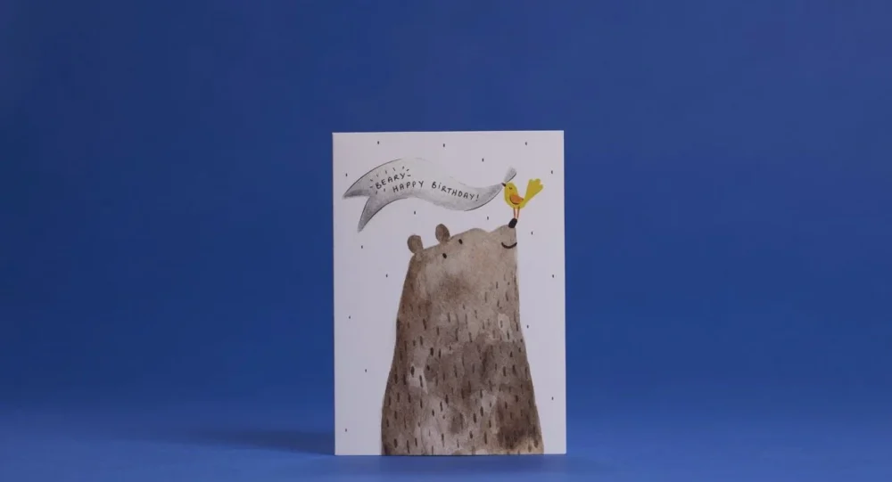 A thank you card.