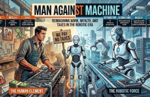 Man Against Machine: How Humanity Will Survive the AI & Robotics Takeover