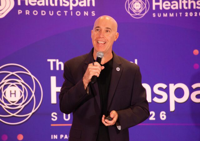 Elias Arjan at the 2026 Healthspan Summit (McCall Jones) Elias Arjan