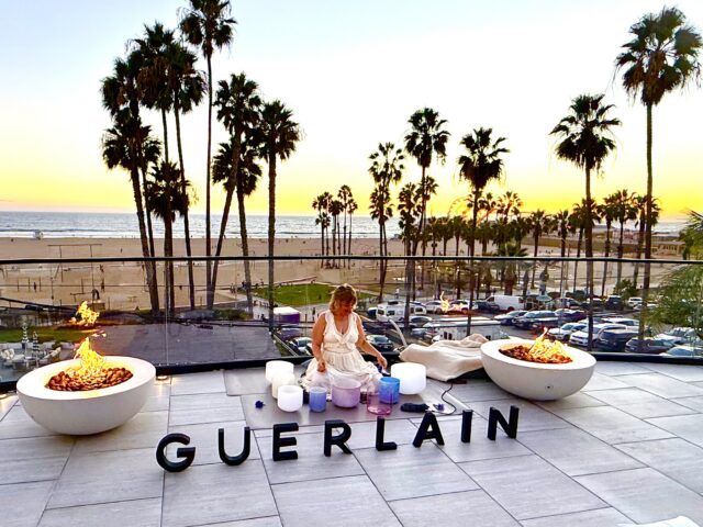 guerlain sound bath Regent Santa Monica Beach