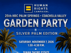 HRC Palm Springs Garden Party Announces Michael Childers and Marc Malkin as Silver Palm Honorees